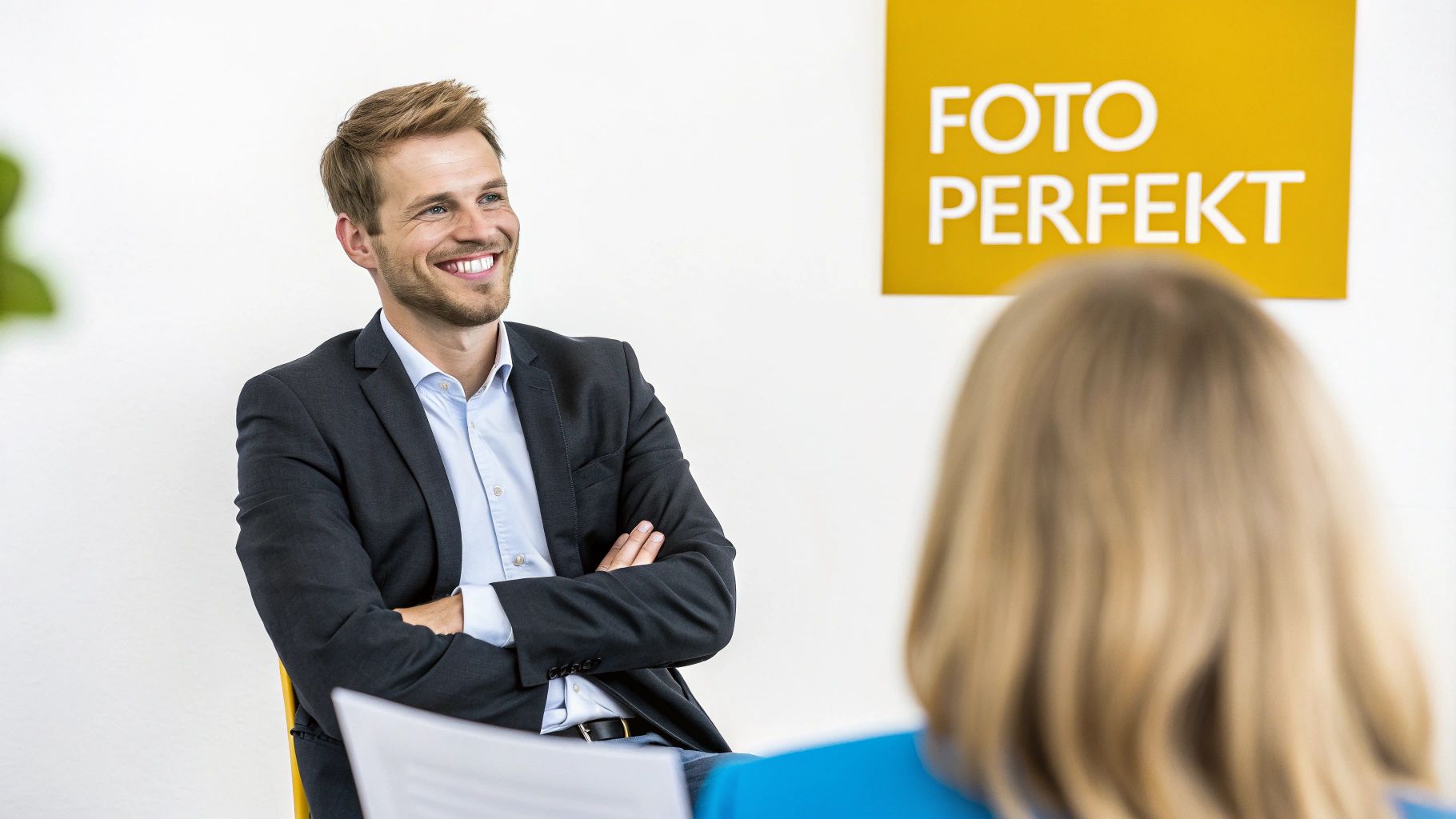 Professionelles Bewerbungsfoto